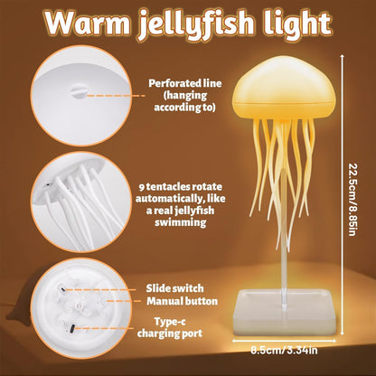 Jellyfish Night Light - Royal Luxe Bazaar