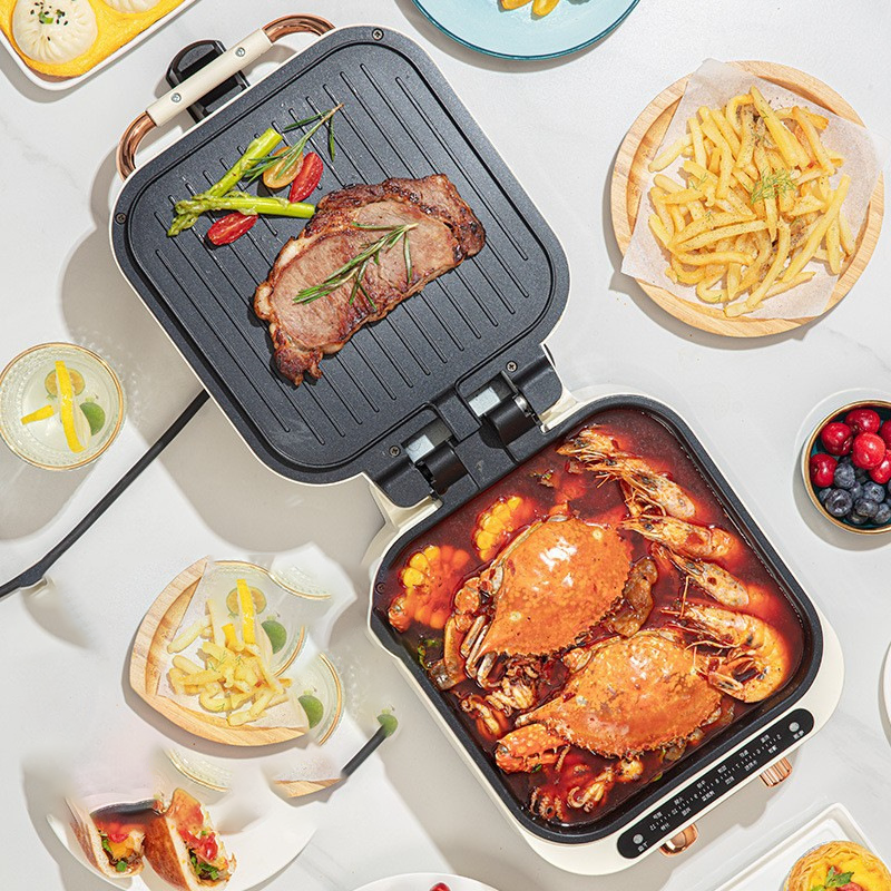 3-in-1 Hot Pot Grill - Royal Luxe Bazaar
