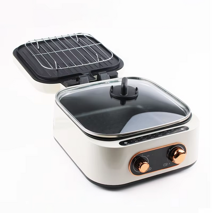 3-in-1 Hot Pot Grill - Royal Luxe Bazaar